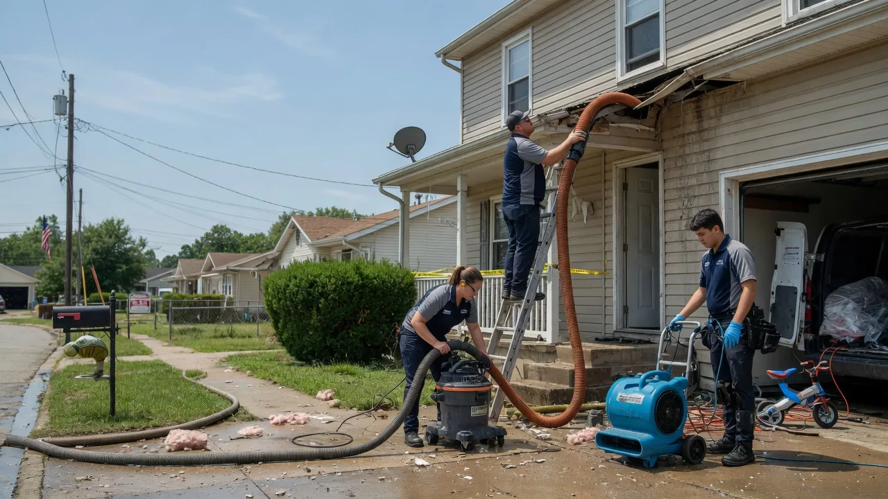 Water Damage Restoration in Newtown, IN near me